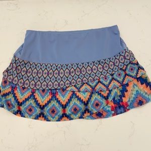 Lucky in love tennis skirt